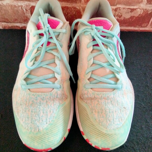 New Balance FuelCell 996v4 Shoes Women 10 Light Blue Pink Lace Up Athletic - Picture 2 of 12